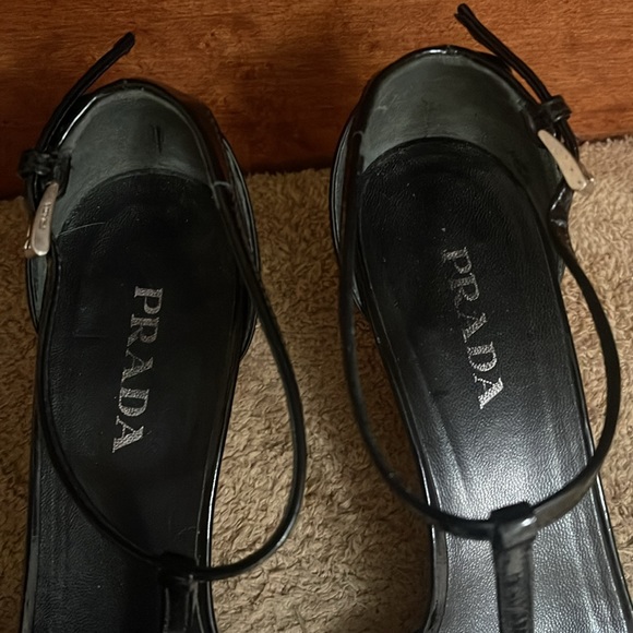 PRADA Women’s Sandals Prada Size 39 (U.S. Size 9) Good Condition (narrow width) - Picture 10 of 12